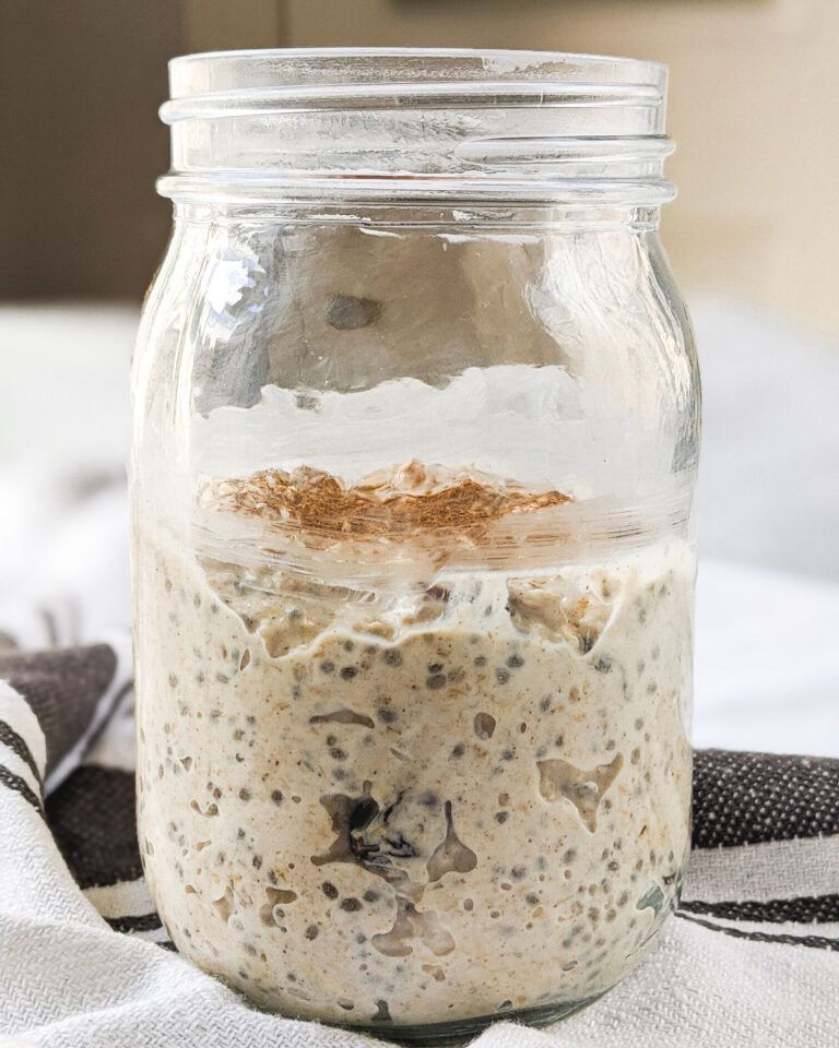 Cinnamon Protein Overnight Oats