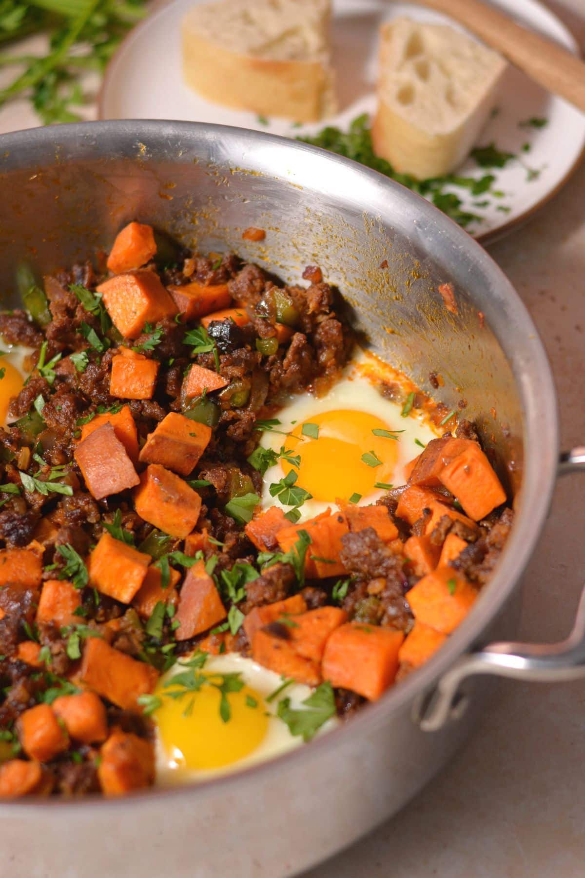 Maple Chorizo Breakfast Skillet