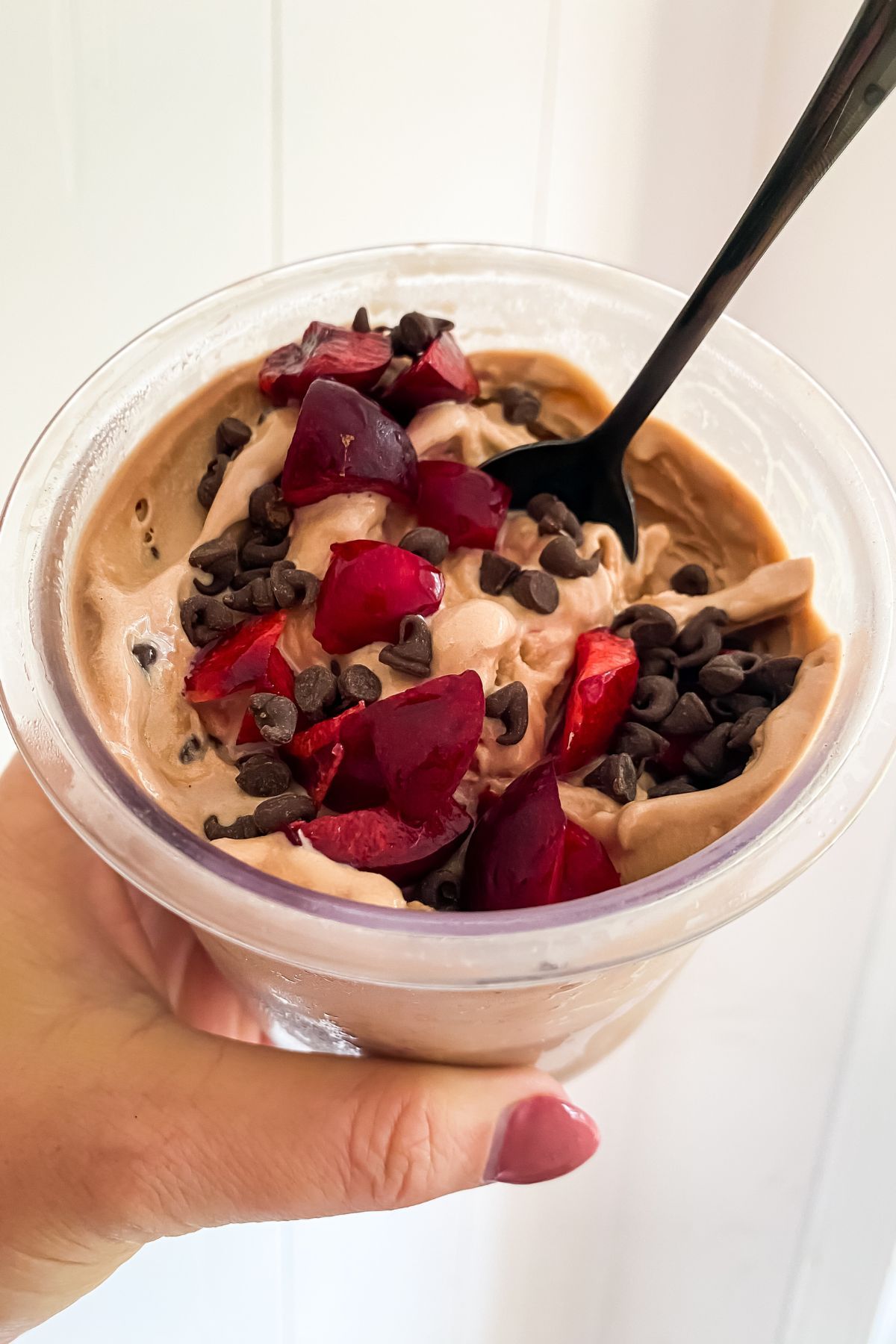  Chocolate Cherry Protein Ice Cream
