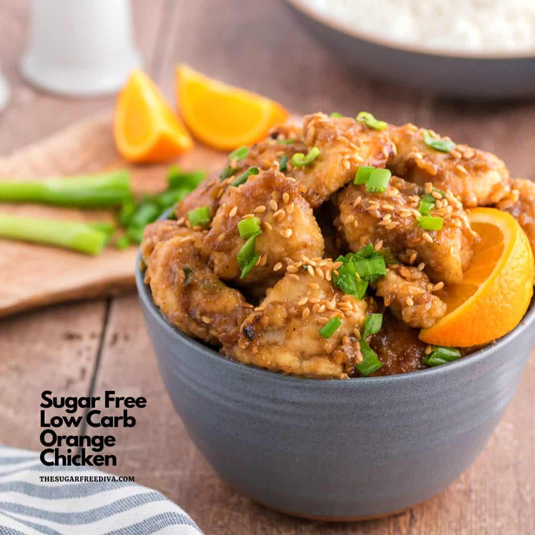 Low Carb Orange Chicken