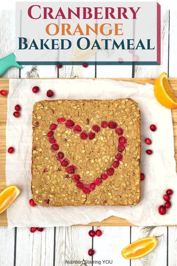  Cranberry Orange Protein Baked Oatmeal