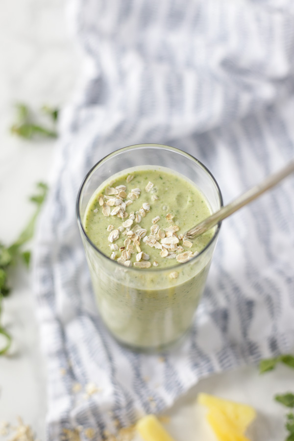 Tropical Oatmeal Smoothie