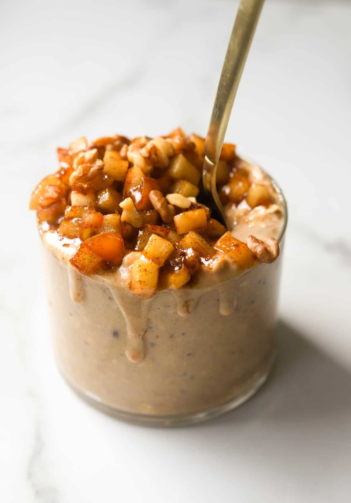 Apple Pie Overnight Oats