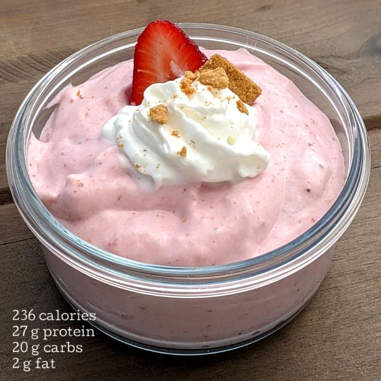 Strawberry Protein Fluff