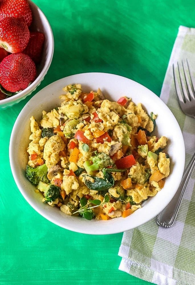 Veggie Egg Scramble