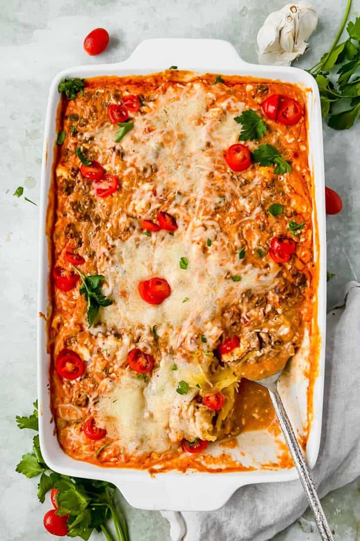  Baked Spaghetti Squash Casserole