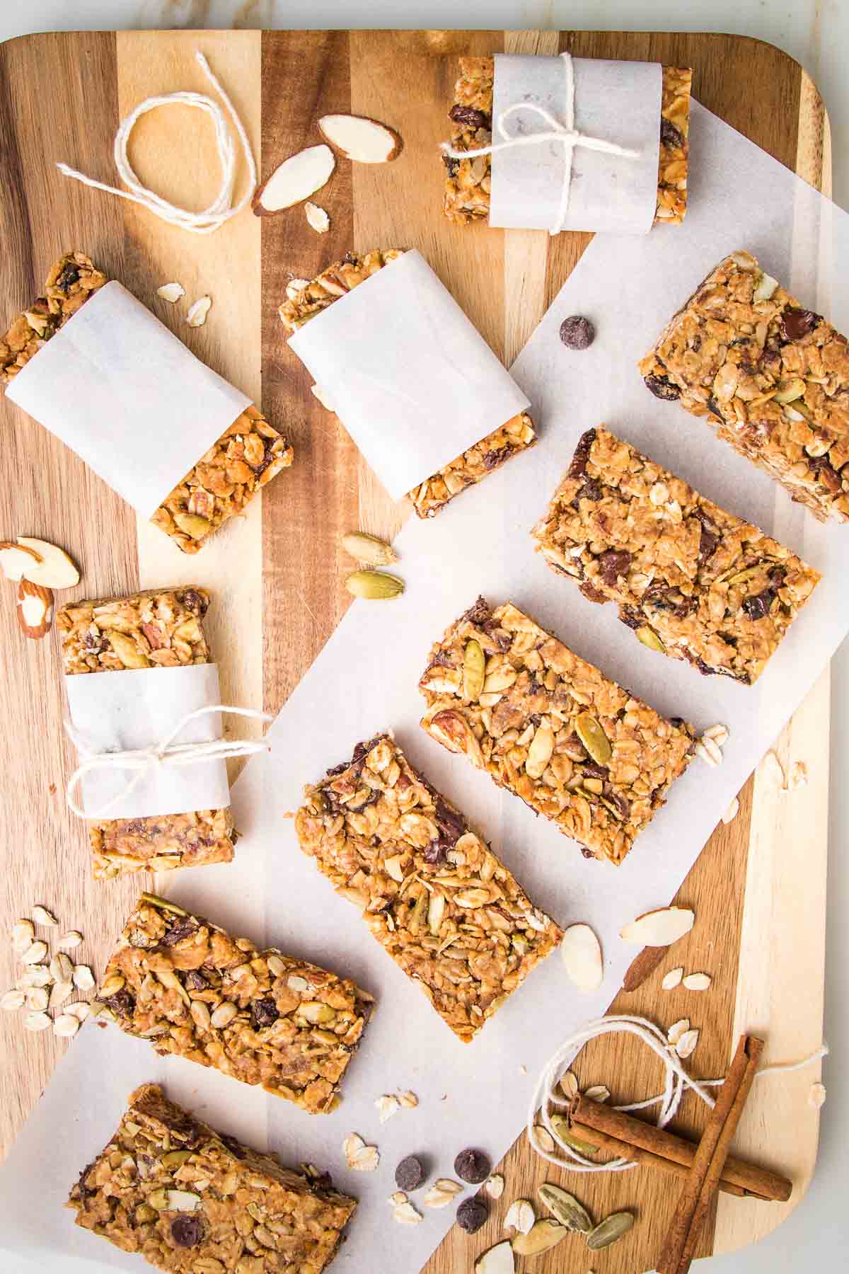 Crunchy Baked Granola Bars