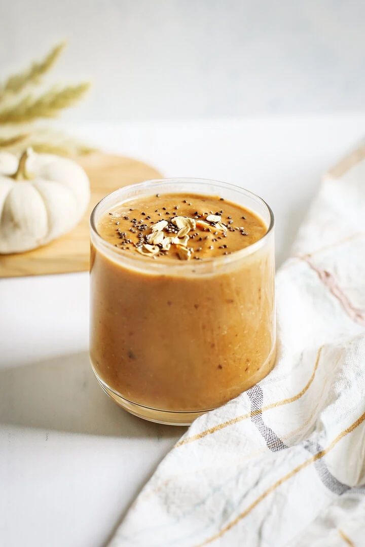  Pumpkin Oatmeal Breakfast Smoothie