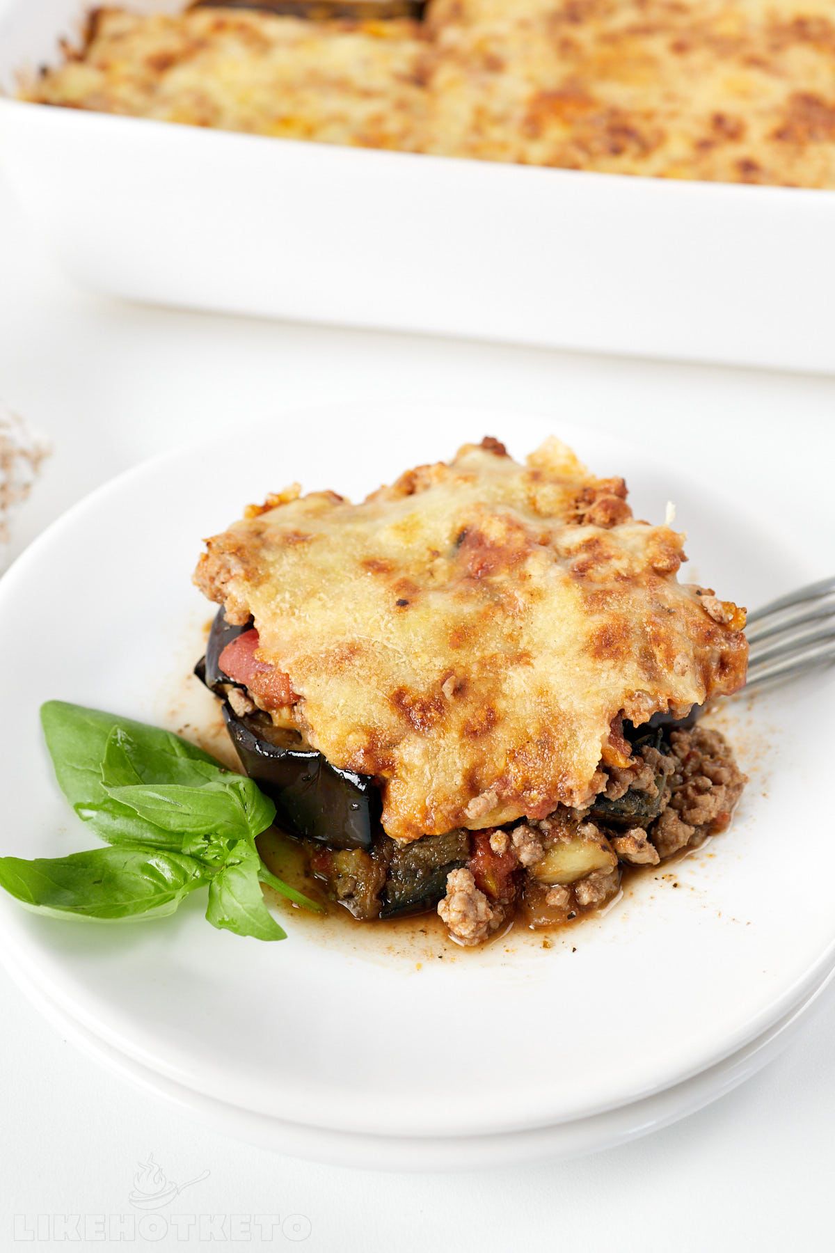 Eggplant and Ground Beef Casserole