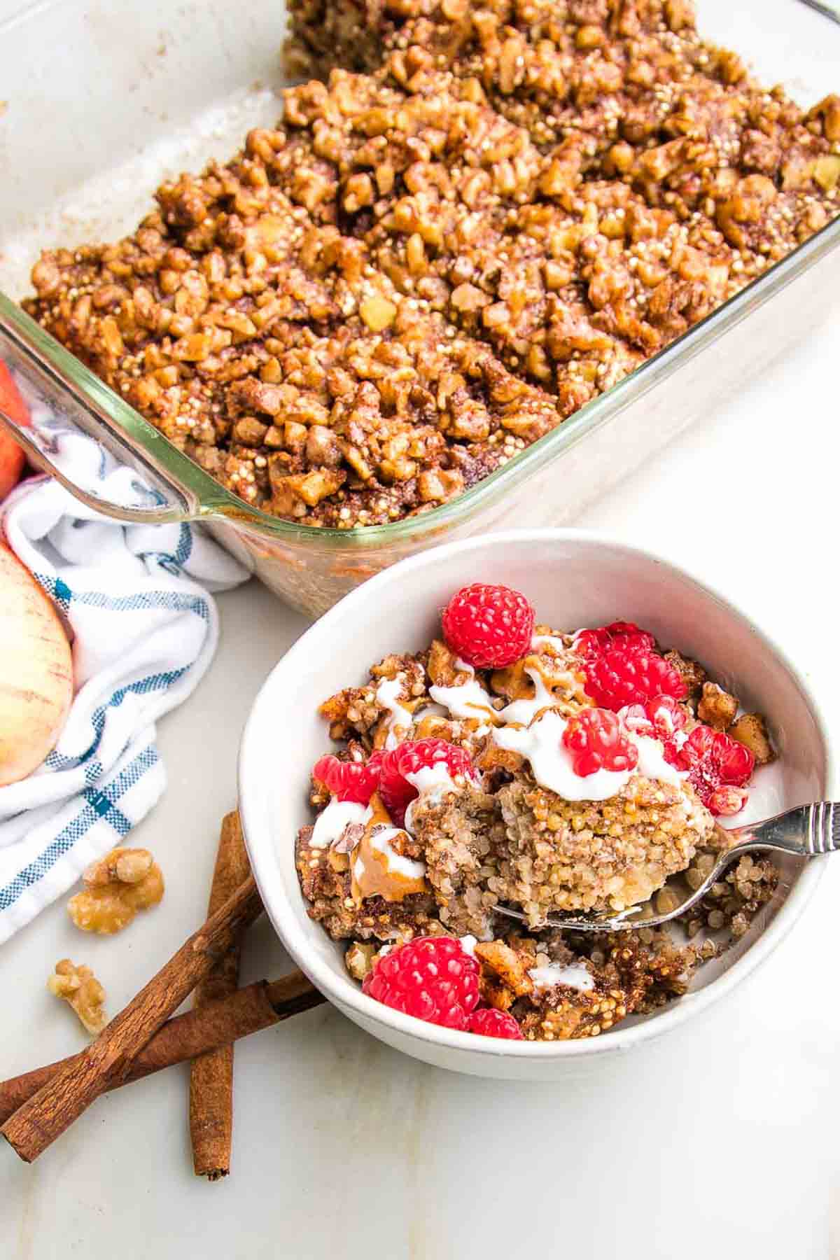 Quinoa Breakfast Bake