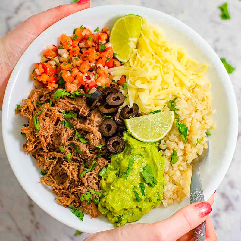 Keto Burrito Bowls