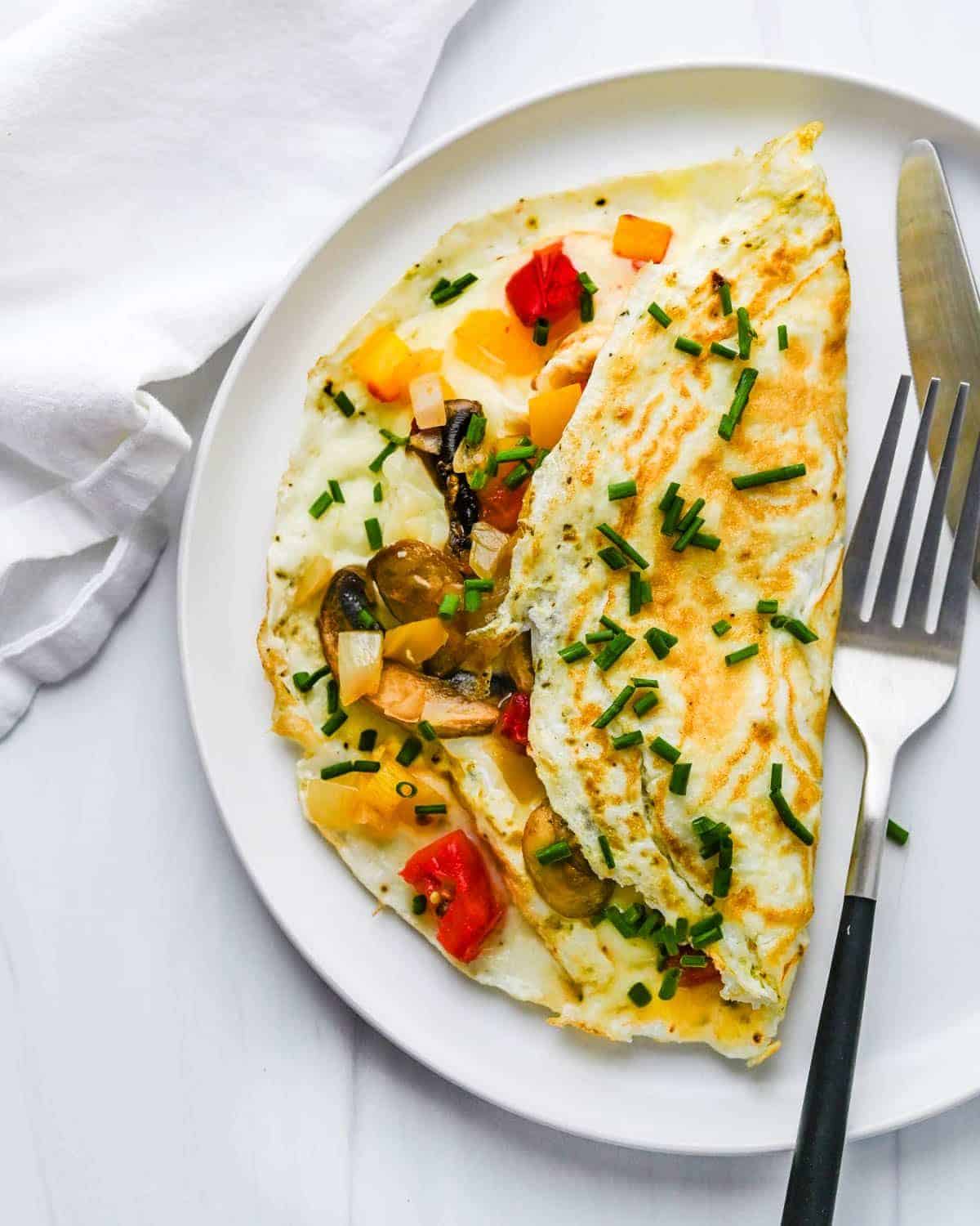 Egg White Omelette