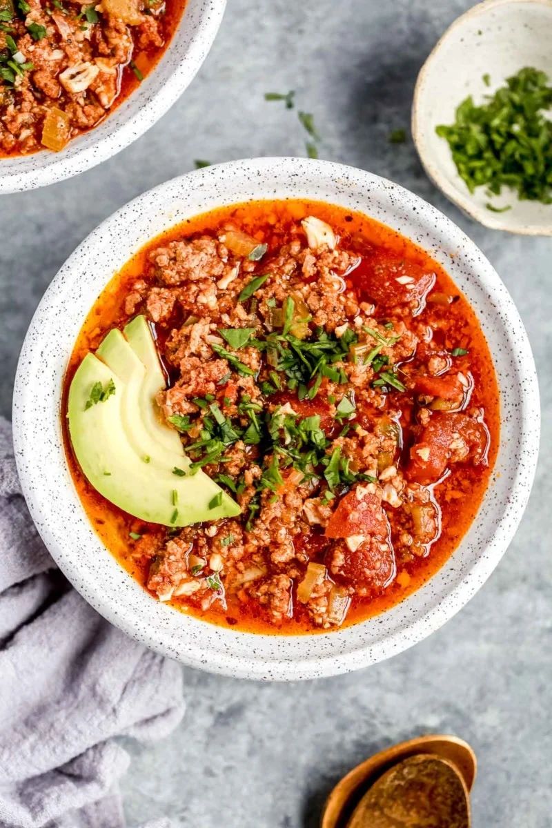  Instant Pot Keto Chili