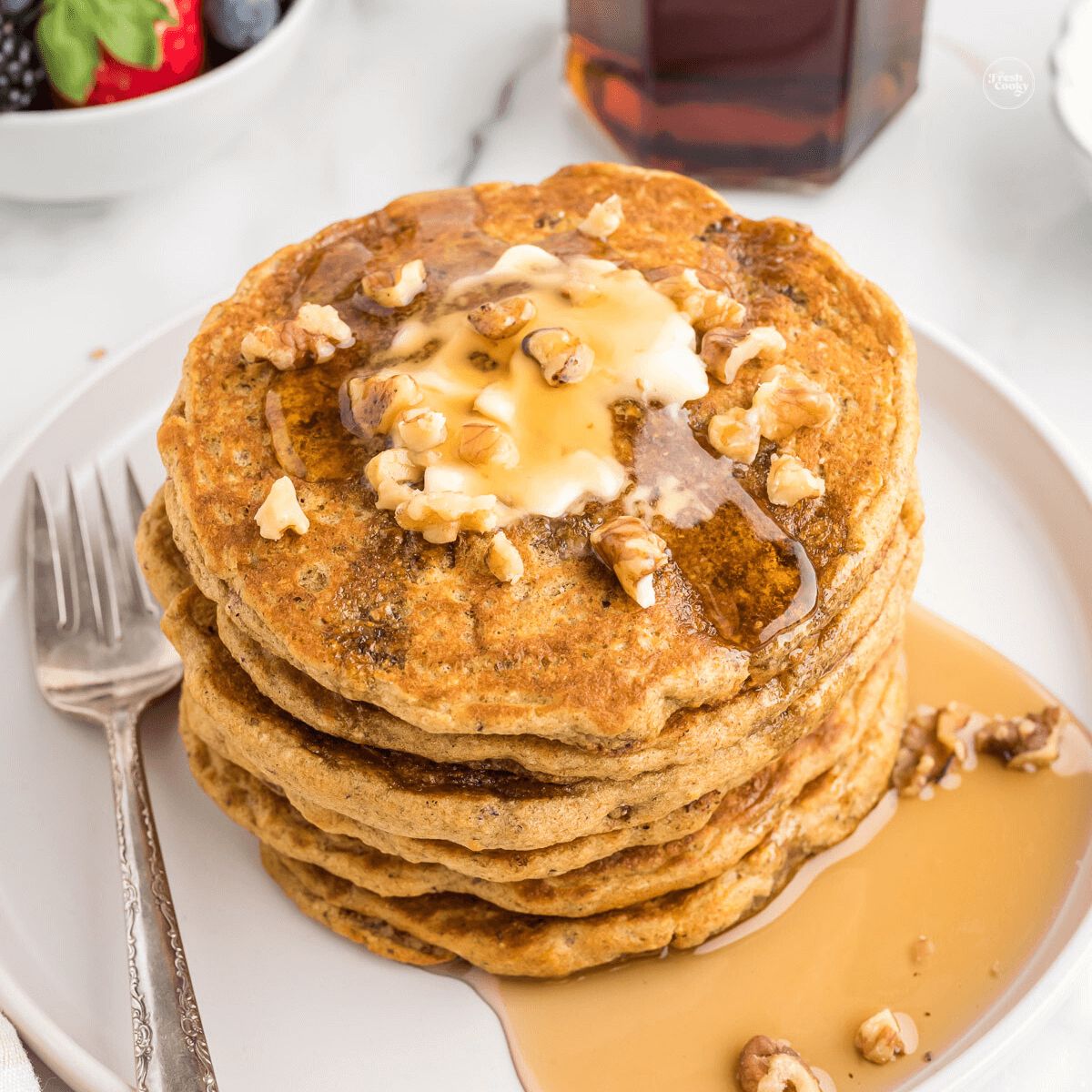  Harvest Grain and Nut Pancakes