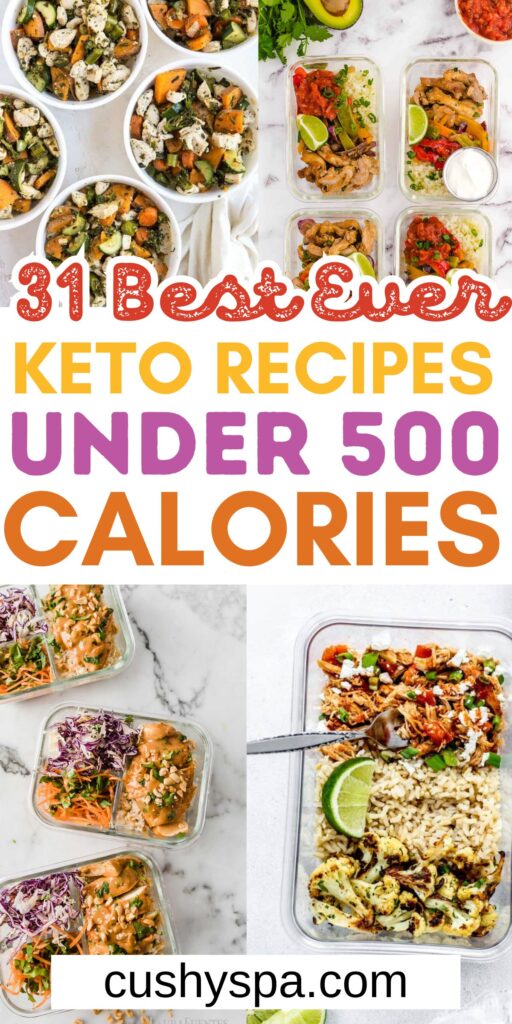 best ketogenic recipes under 500 calories