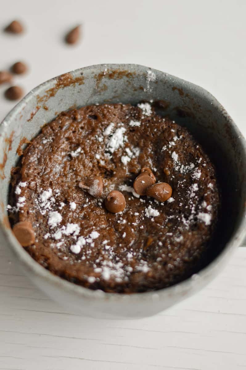 Chocolate High Protein Mug Cake