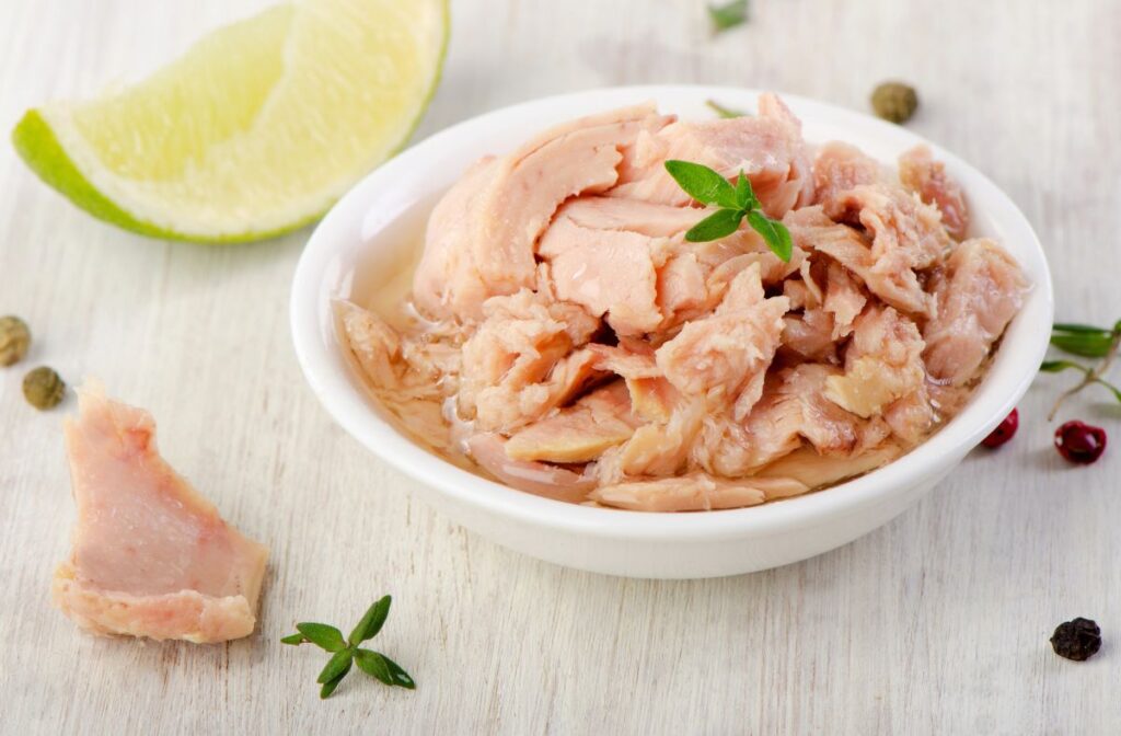 canned tuna