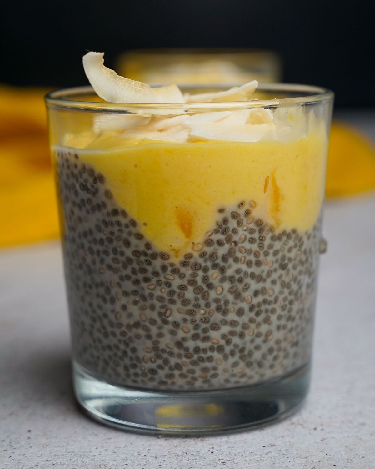 mango chia pudding