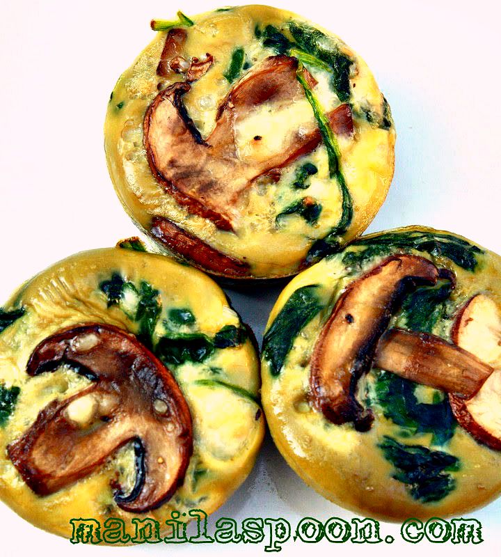 spinach quiche cups