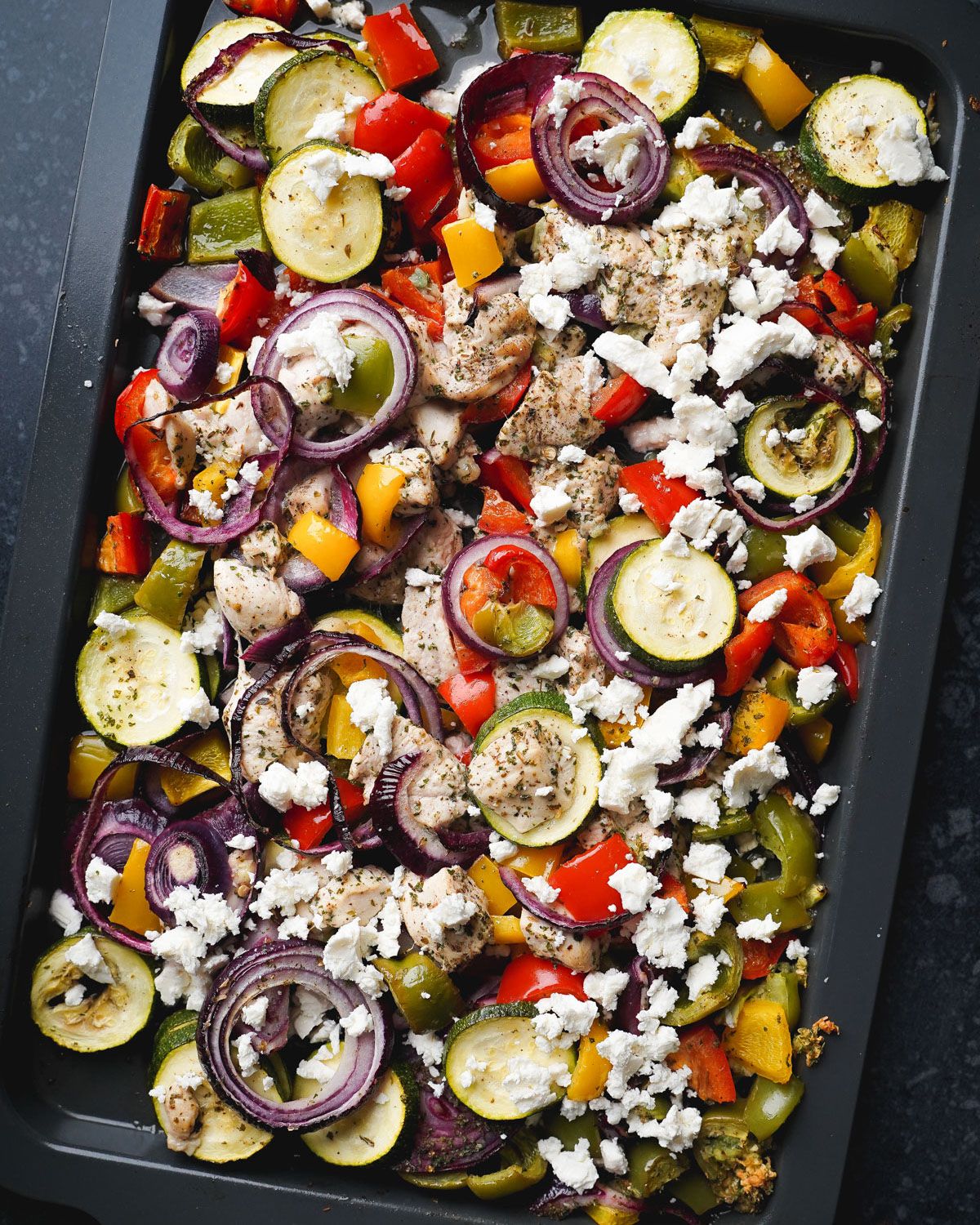 Greek Sheet Pan Chicken Dinner
