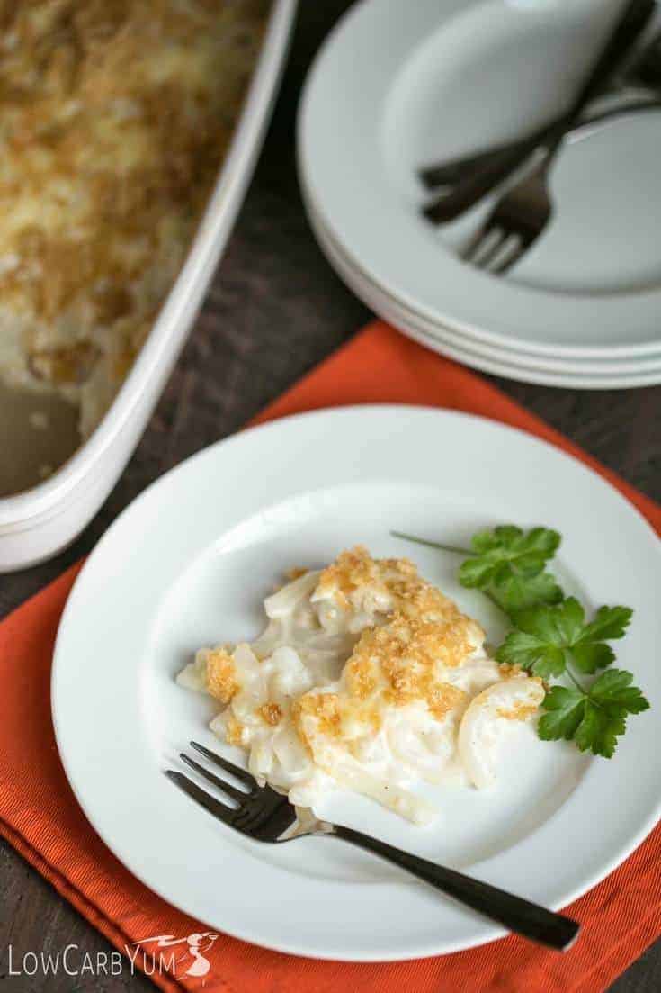 Shirataki Tuna Noodle Casserole