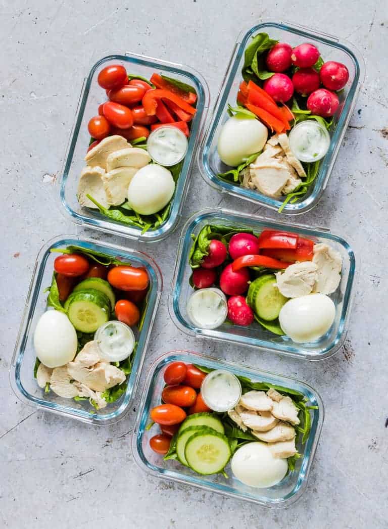 Healthy Chicken Meal Prep Bowls