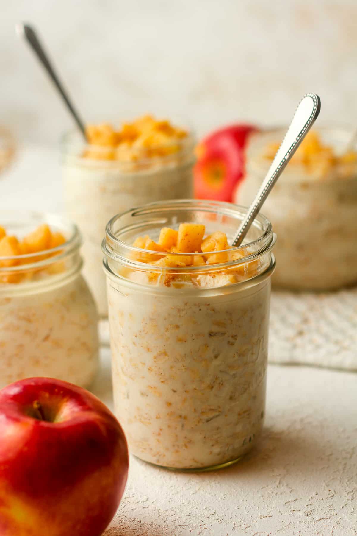 apple cinnamon overnight oats