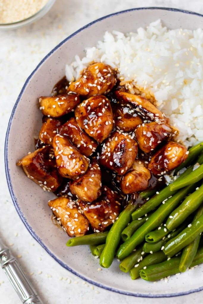 Healthy Sesame Chicken