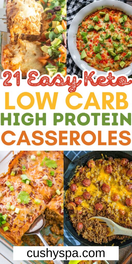 Keto Low Carb High Protein Casseroles