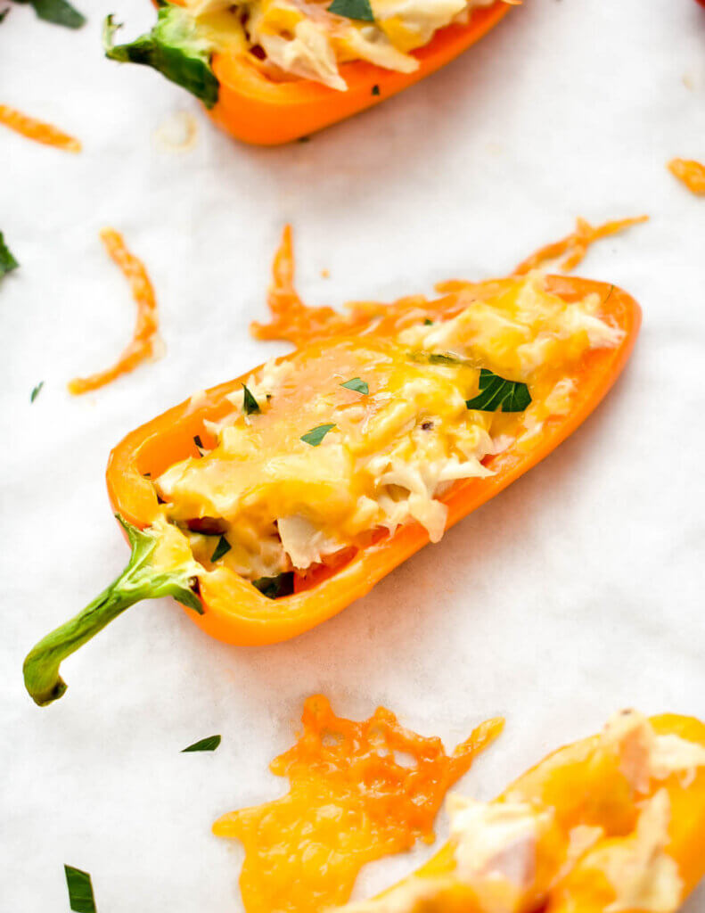  Tuna Melt Stuffed Peppers