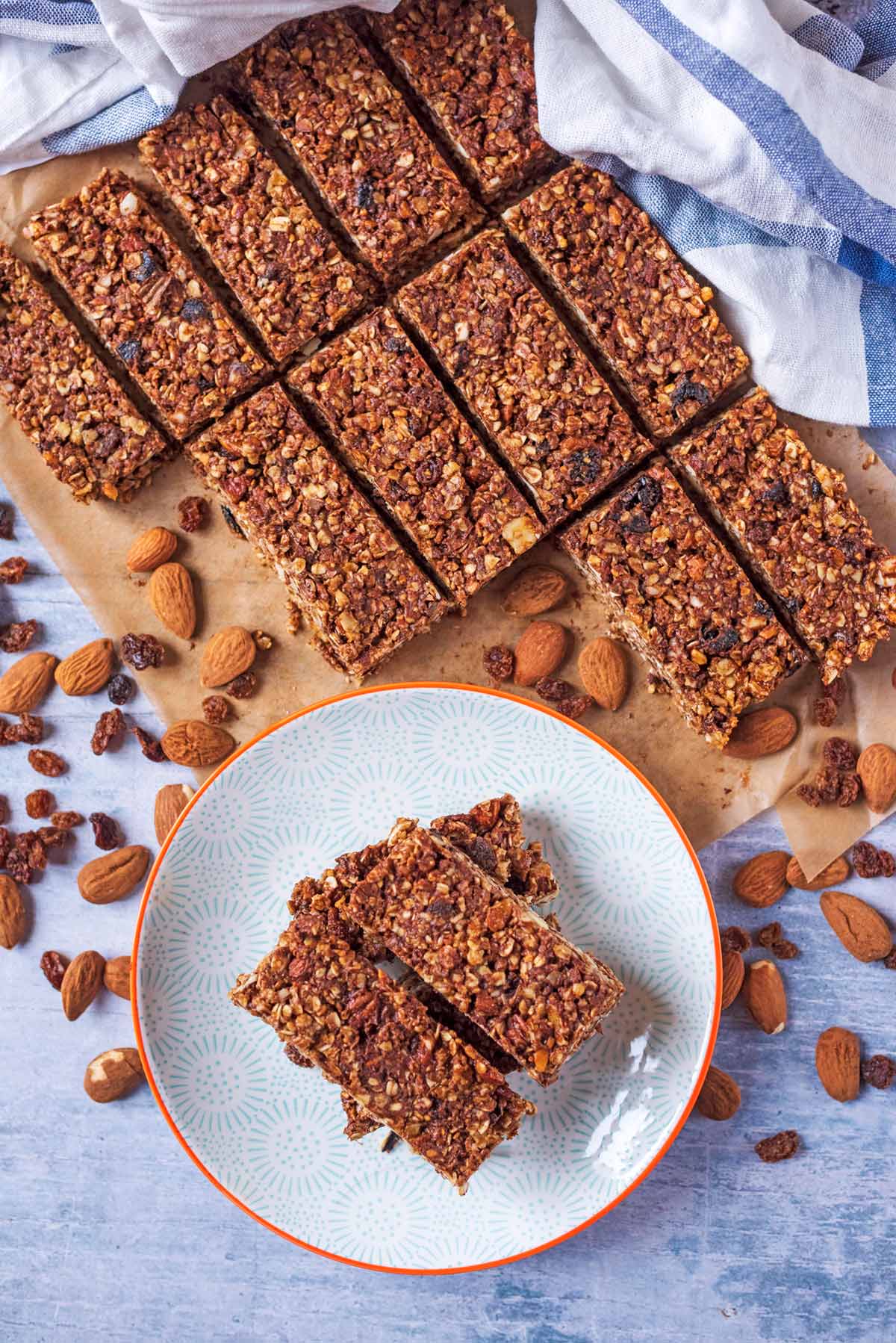  No Bake Granola Bars