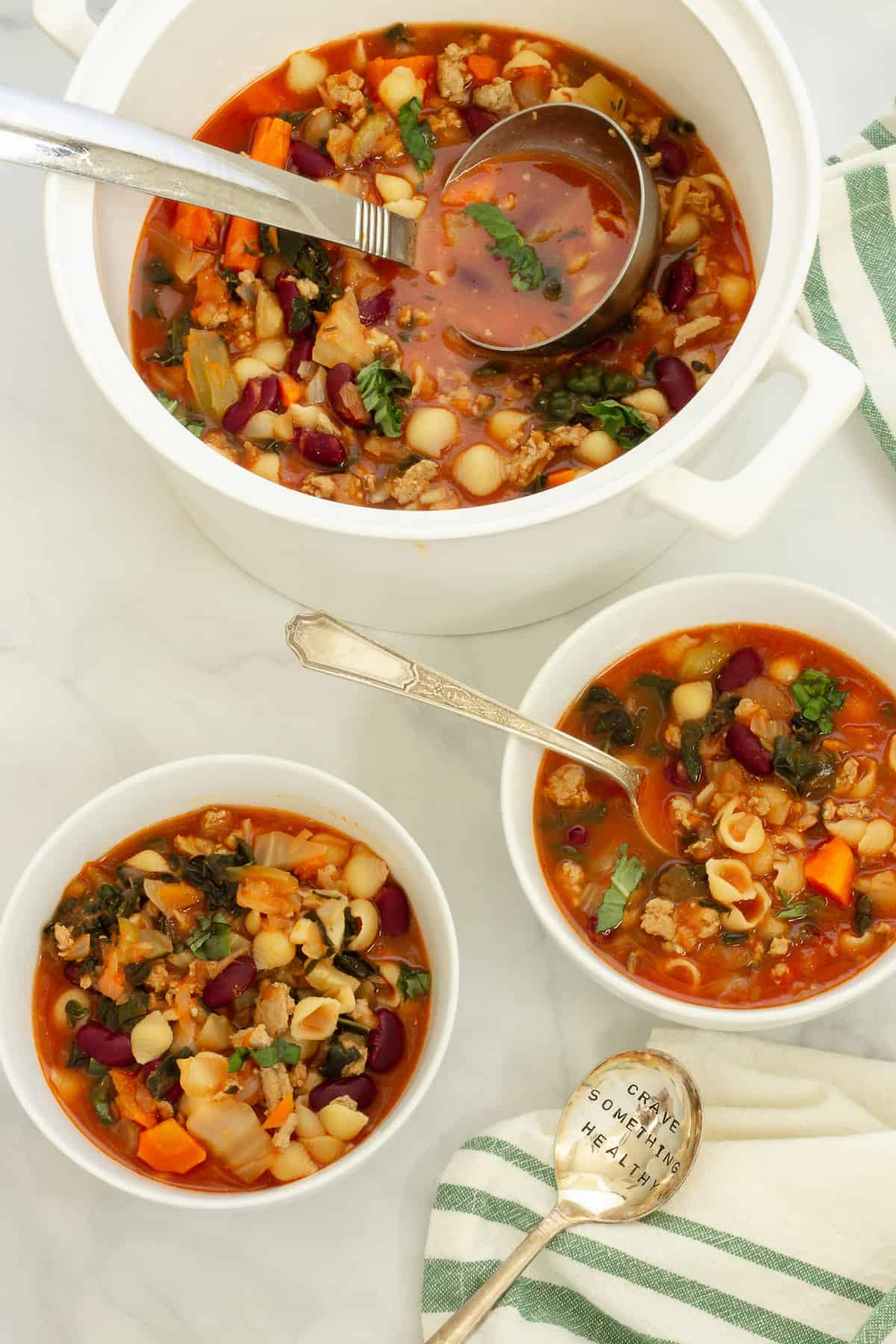 Ground Turkey Vegetable Soup