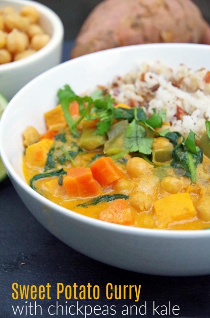 Sweet Potato Chickpea Curry