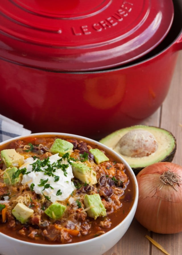Turkey Chili with Veggies