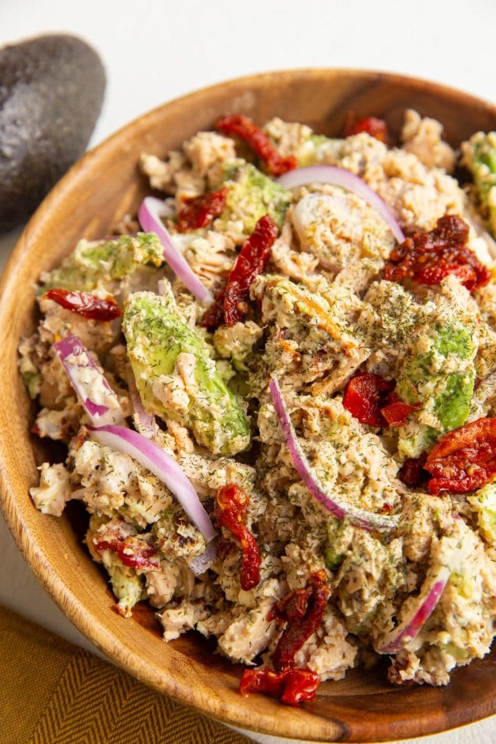 Mediterranean Salmon Salad