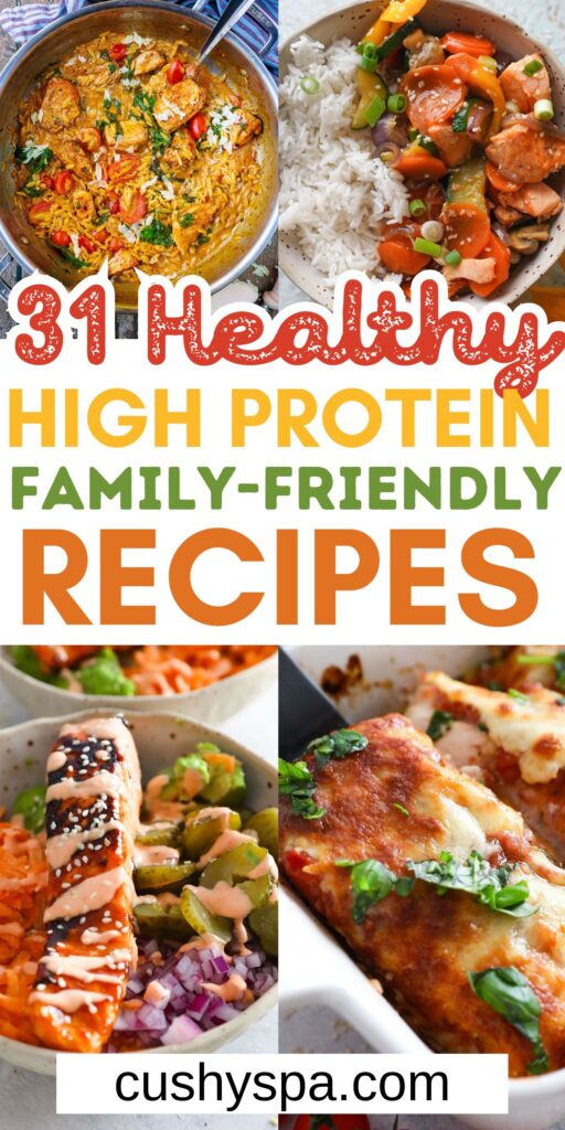 Healthy High Protein Family Friendly Recipes
