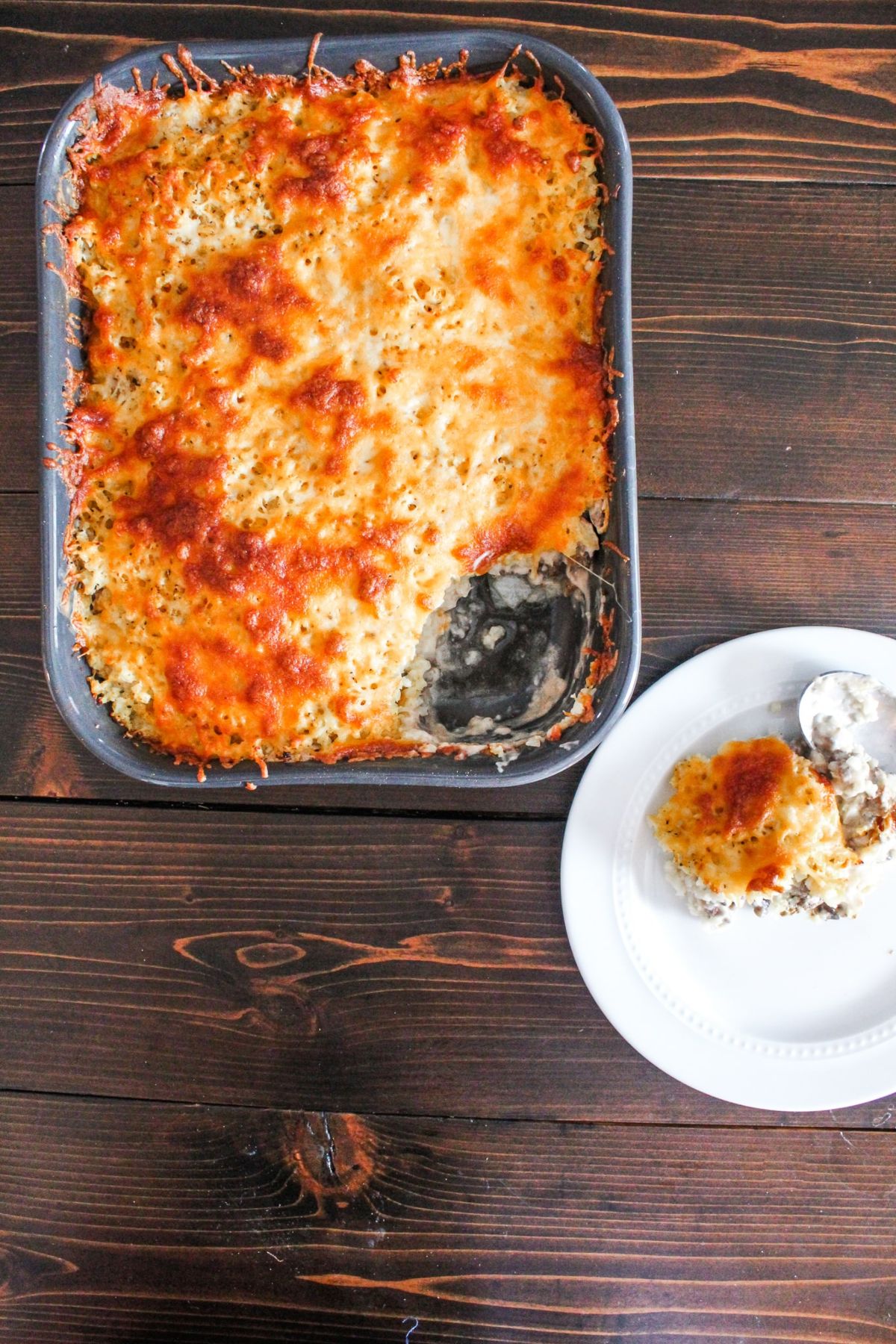 Keto Tater Tot Casserole