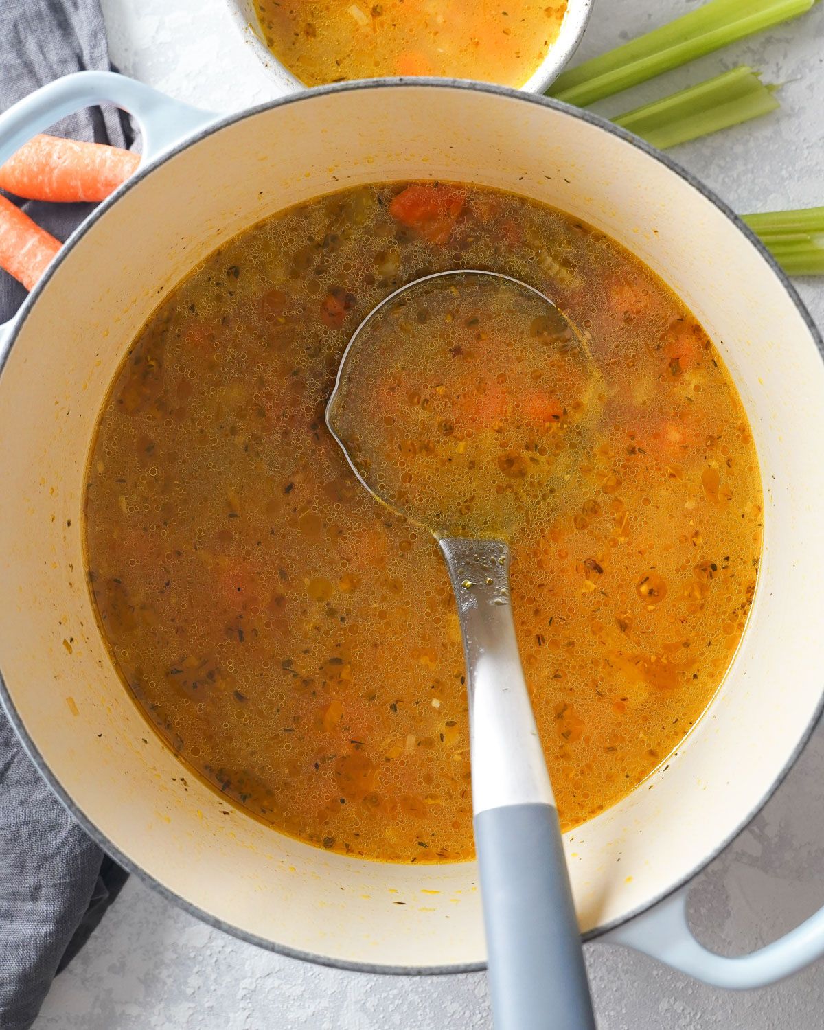 Celery and Carrot Soup