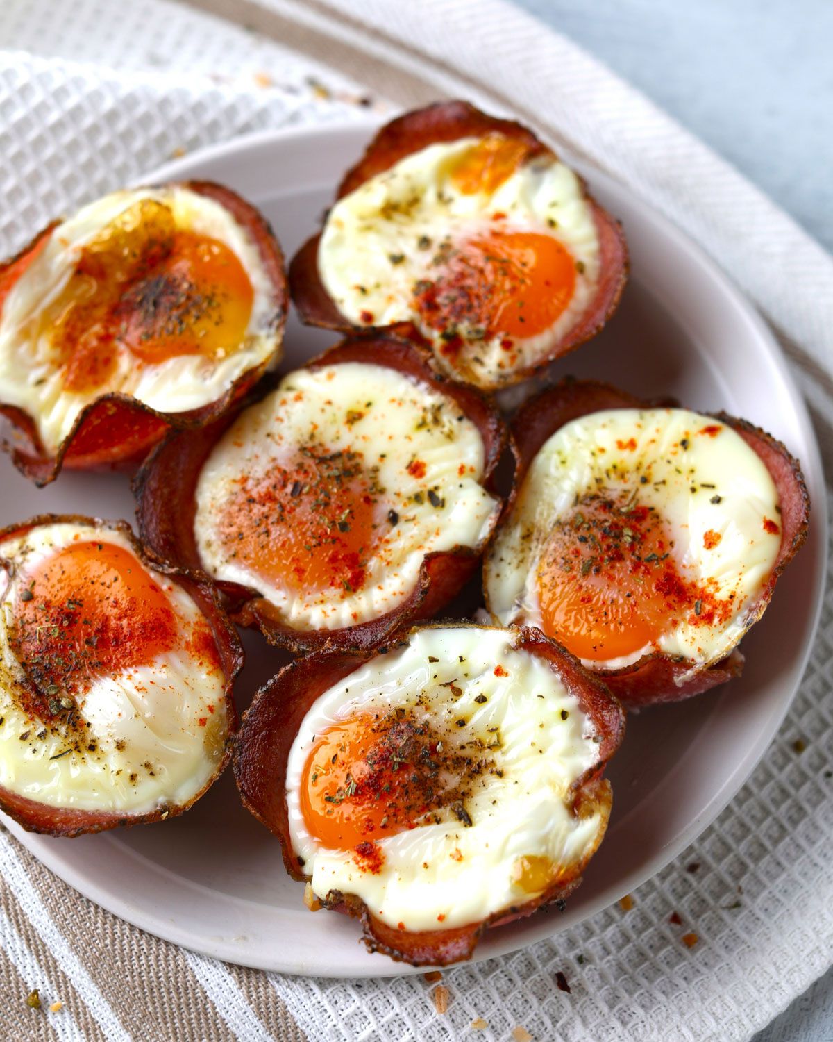 salami egg cups