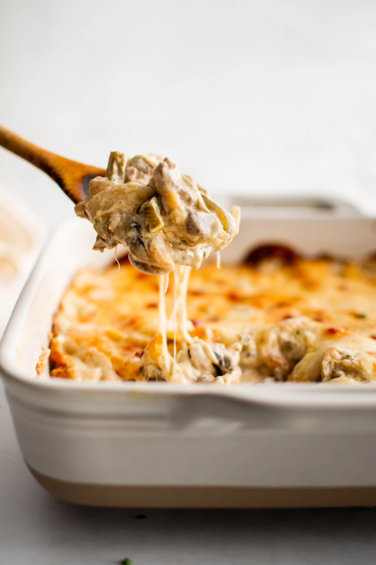 Philly Cheesesteak Casserole