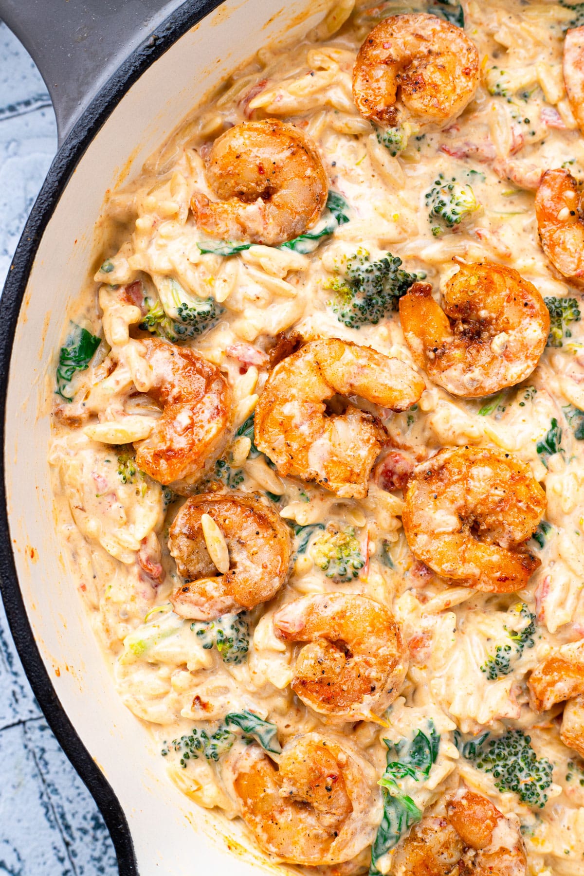 prawn orzo