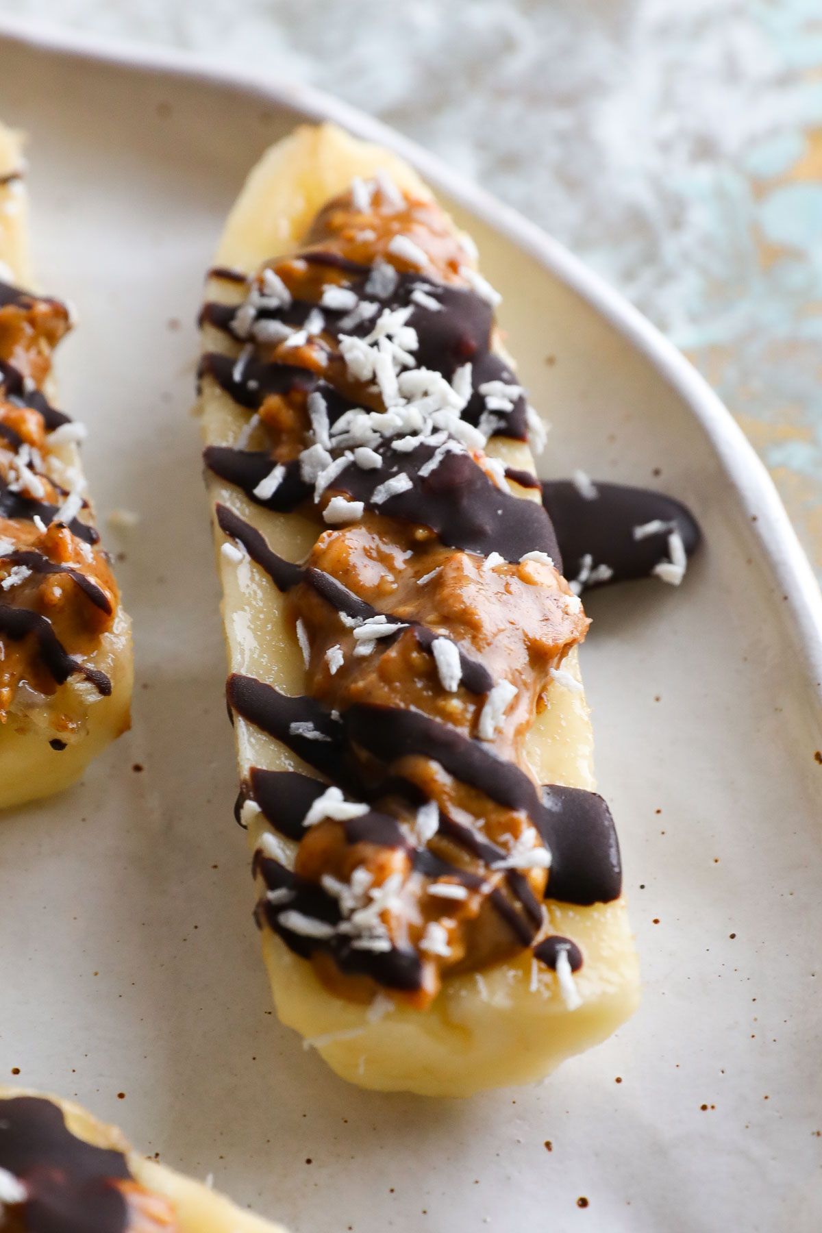 frozen banana snacks