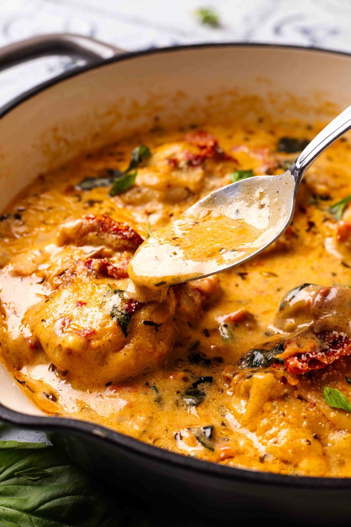 Creamy Chicken with Sun-Dried Tomatoes