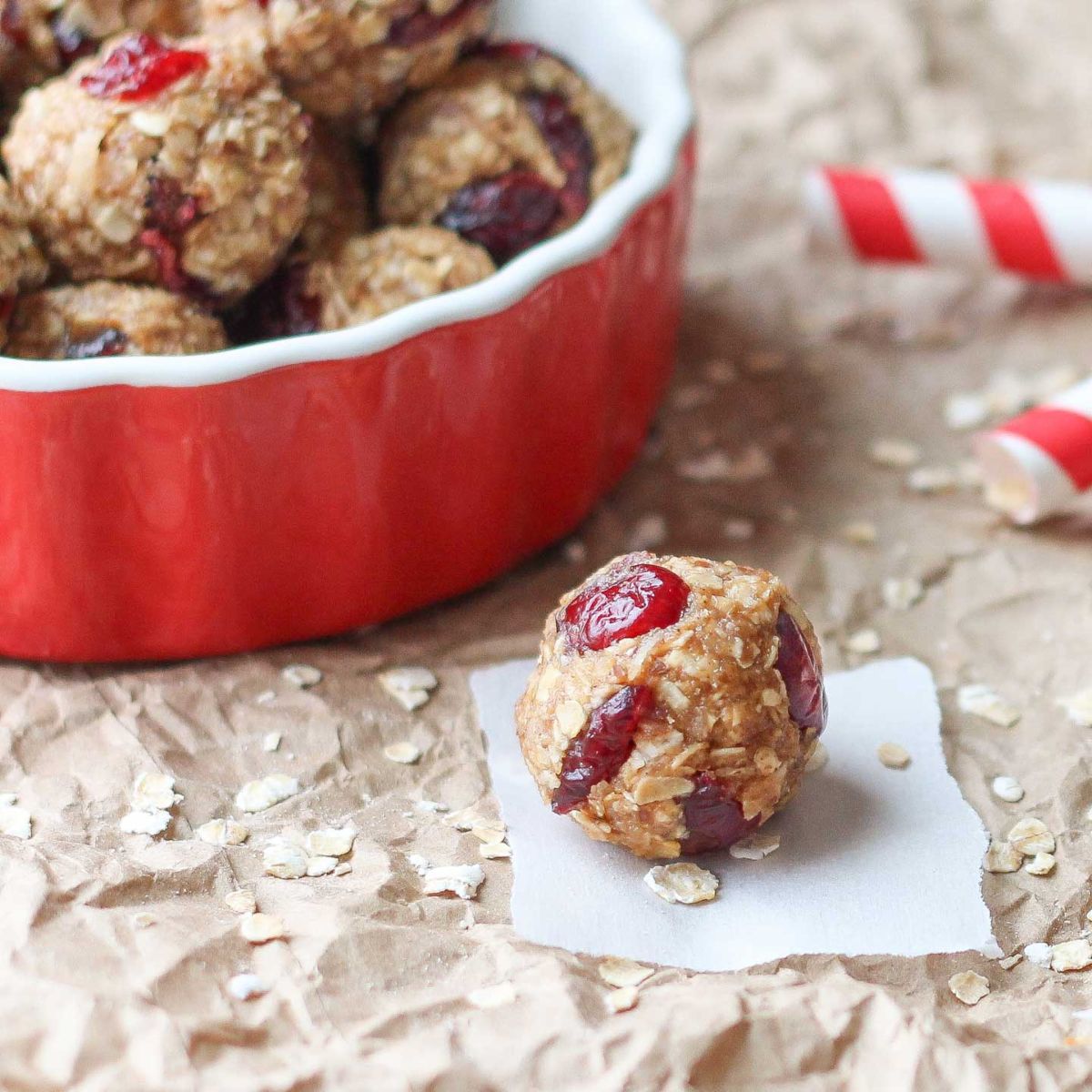 Peanut Butter and Jelly Energy Balls