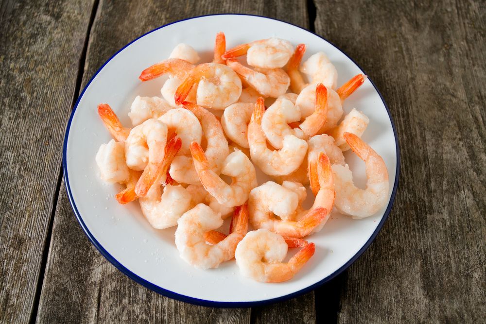 frozen shrimp