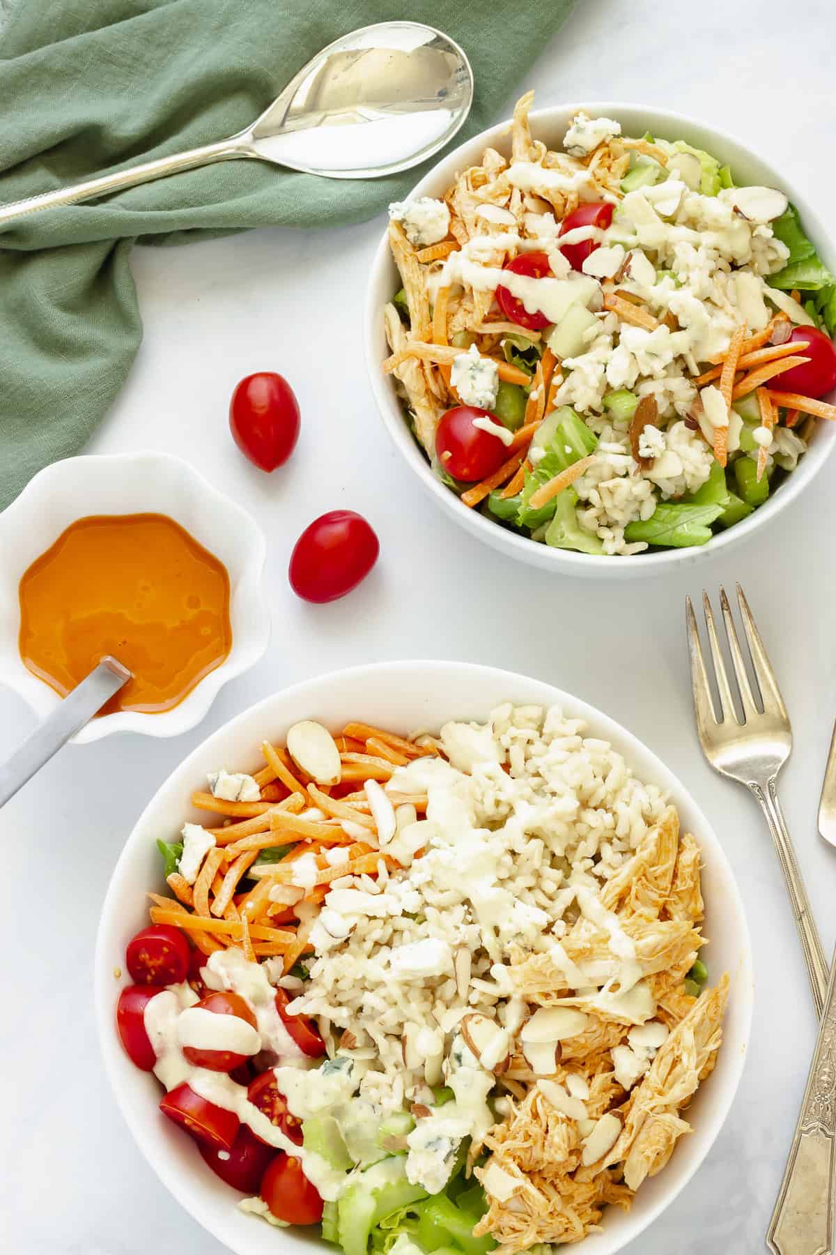 Buffalo Chicken Rice Bowl