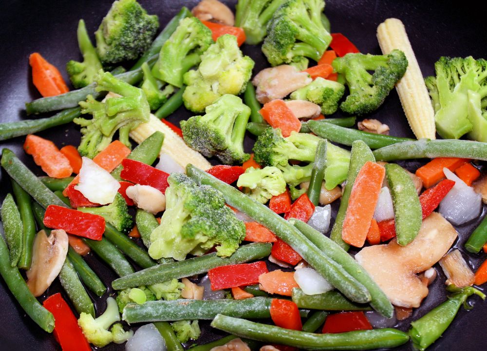 frozen vegetables