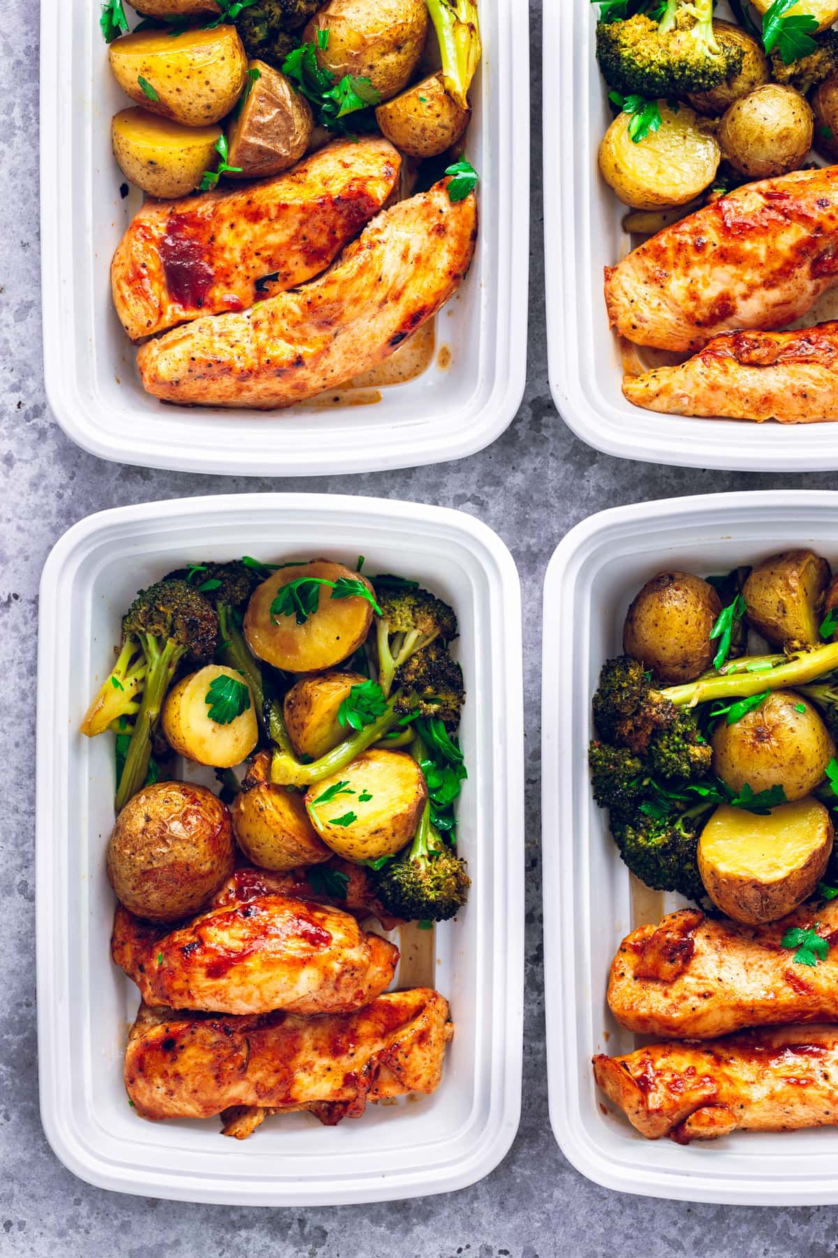 BBQ Chicken Meal Prep