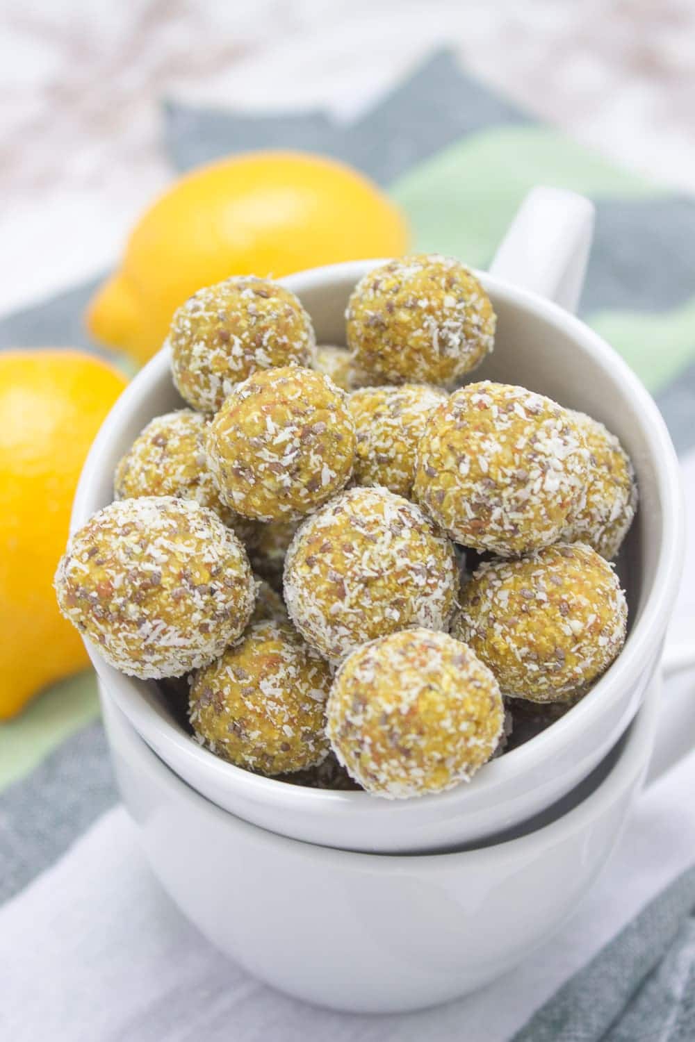  Lemon Turmeric Energy Balls