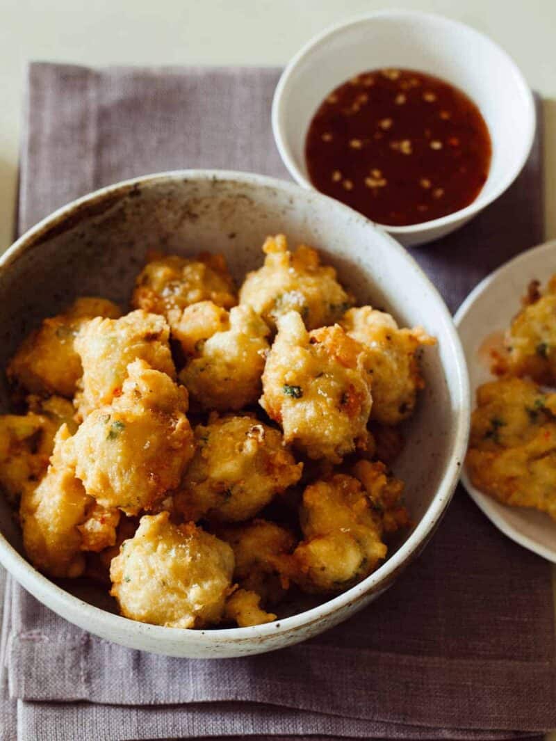 shrimp fritters